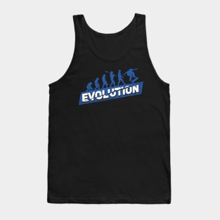 Skateboarding Evolution Skateboarder Gift Tank Top